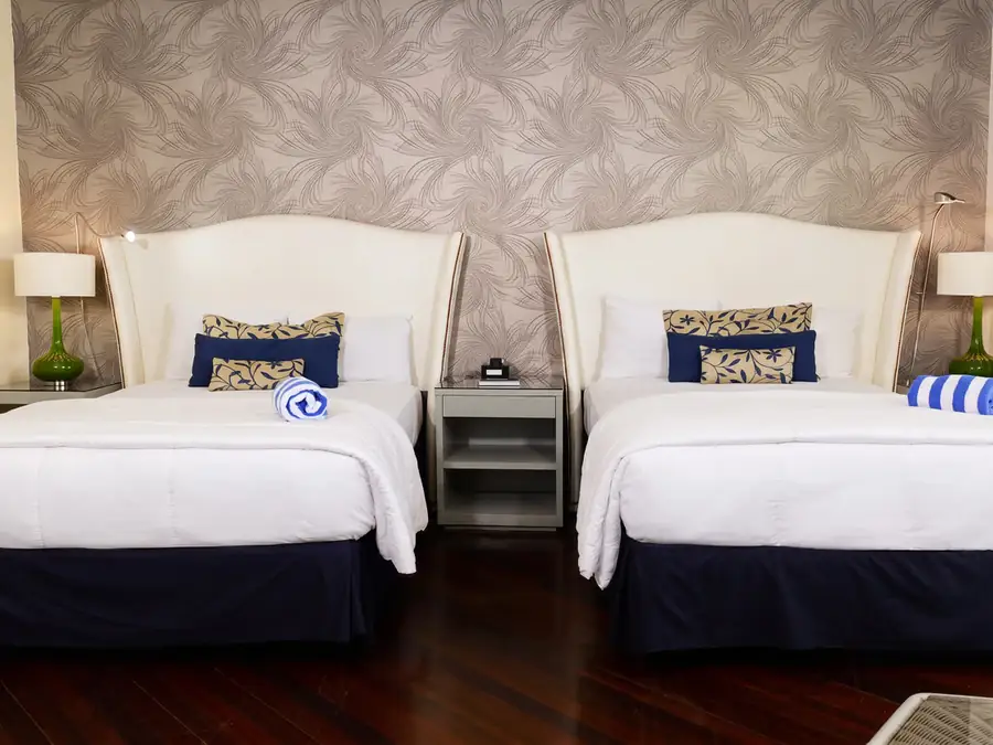 Habitación deluxe con dos camas queen